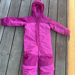 L.L. Bean Vibrant Pink Kids' Snowsuit
